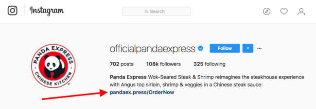instagram bio