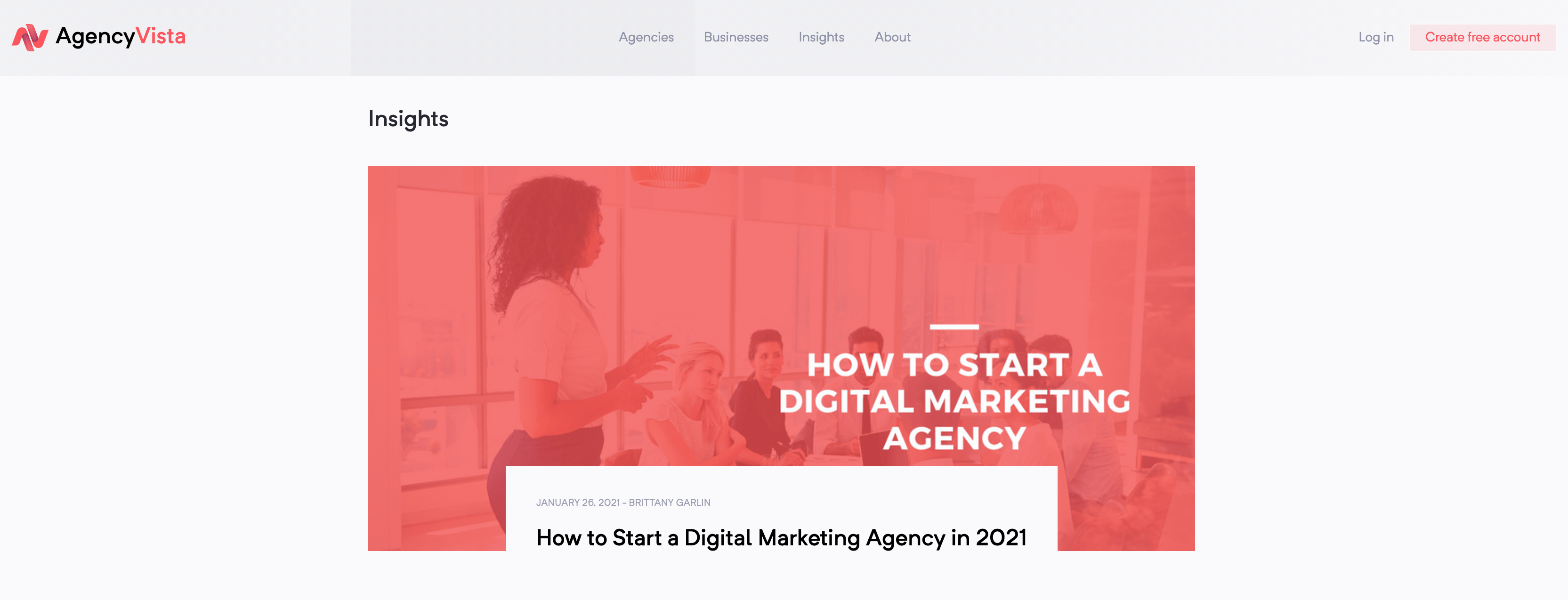 Agency Vista