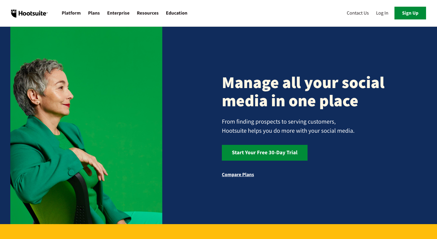 Hootsuite - Best Social Media Monitoring Tools