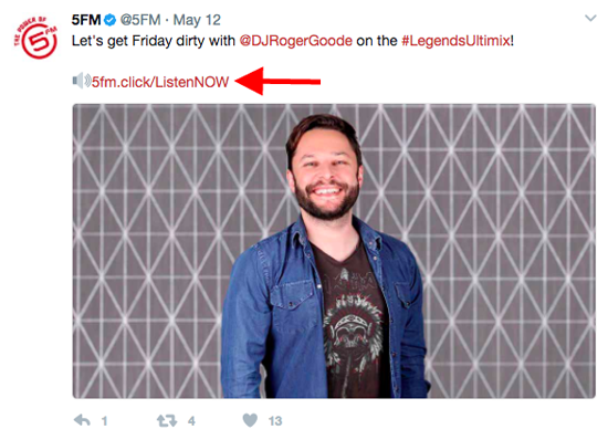 Twitter Vanity URL