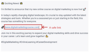 safe link digitalmarketing